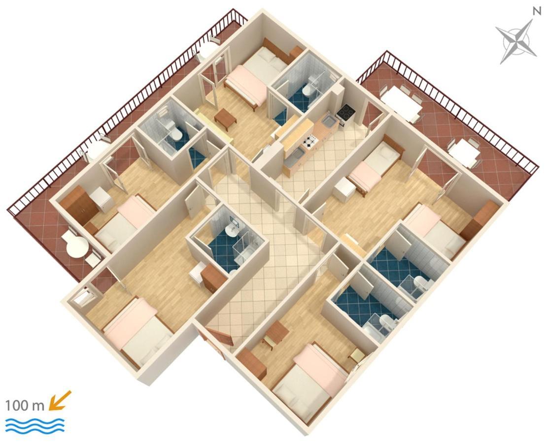 Apartments By The Sea Podaca, Makarska - 516 外观 照片